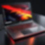 Acer Nitro laptop showcasing sleek design and vibrant display