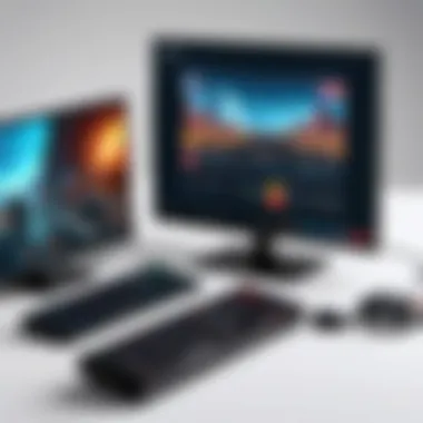 Compatibility Analysis of Gaming Screen Recorders A visual representation of compatibility options for various gaming platforms and screen recorders.