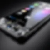 Close-up of the latest iPhone design showcasing sleek aesthetics and innovative materials