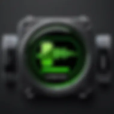 A battery icon indicating energy efficiency while listening to music.