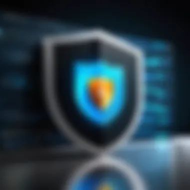 Protection of Sensitive Data A shield representing protection of sensitive information
