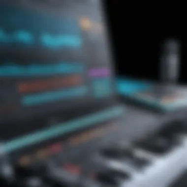 Exploring DAW Features for Vocal Mastery Digital audio workstation interface showcasing vocal editing tools