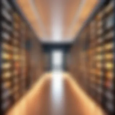 Exploring a Digital Library A digital library showcasing various learning resources