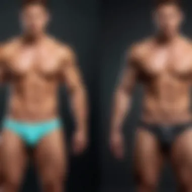 Before and after comparison of video body editing