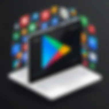 Various methods to download Google Play depicted visually