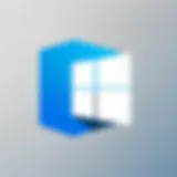 Microsoft Edge logo on a digital background