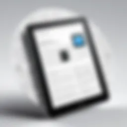 An array of EPUB reader applications displayed on a digital device