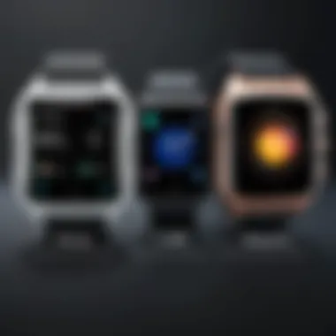 Comparison chart of Noise smart watches with competitors