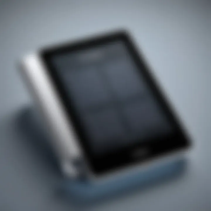 A modern PDF eBook reader showcasing its sleek design and display capabilities