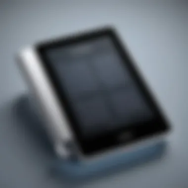 Sleek Modern PDF Reader A modern PDF eBook reader showcasing its sleek design and display capabilities