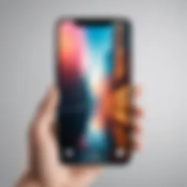 Previewing Your Wallpaper Preview of wallpaper applied on iPhone screen