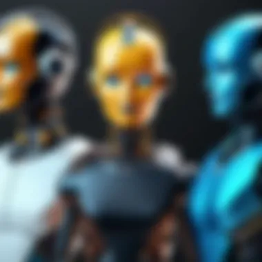 The Evolution of AI Chatbots Illustration depicting the evolution of AI chatbots over the years
