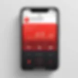 Showcasing the interface of a popular voice recorder app