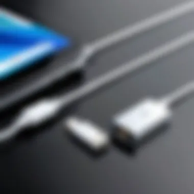 USB Connection between iPhone and Chromebook User connecting iPhone to Chromebook via USB