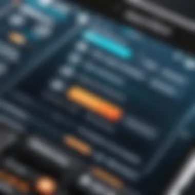Popular Remote Control Software Interface User interface of a popular remote control software