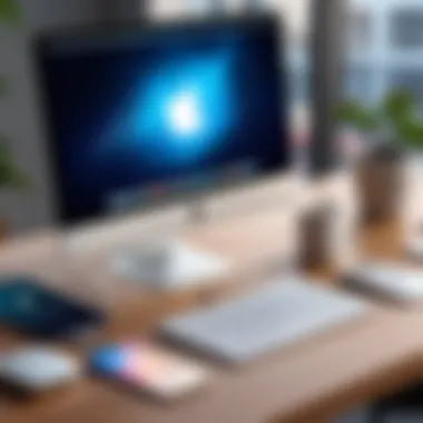 Setting Up an Apple ID on MacBook Illustration of setting up an Apple ID on a MacBook
