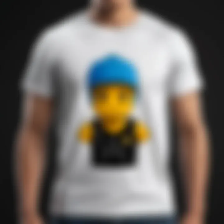 Showcase of various Roblox shirts displayed on avatars