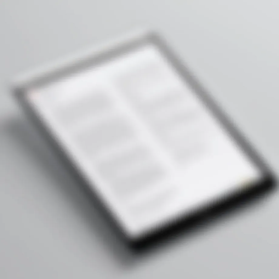 Screenshot of PDF reader interface