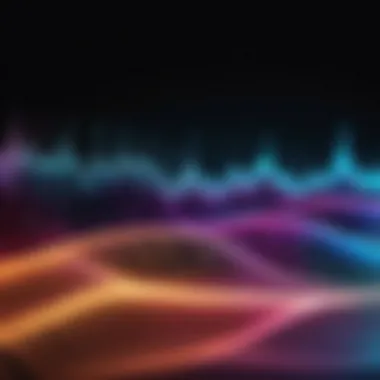 Sound Waves and Music Recognition Visual representation of sound waves and music notes