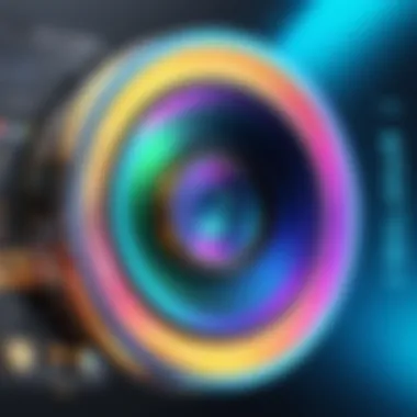 Vibrant Photographs in a Striking Reel A visually striking reel composed of vibrant photographs