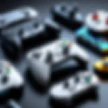 Variety of controller types for mobile games