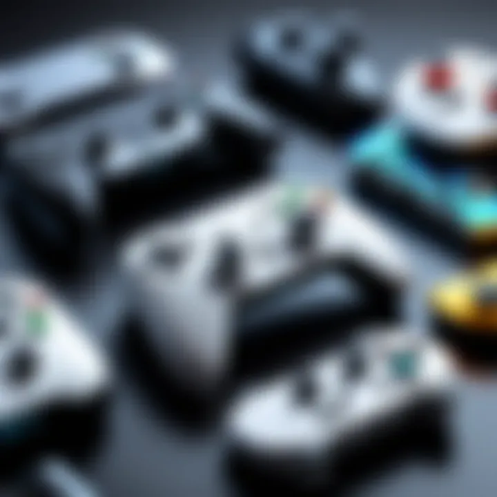 Variety of controller types for mobile games