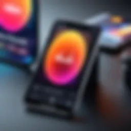 User interface of a popular photo editing app showcasing advanced features