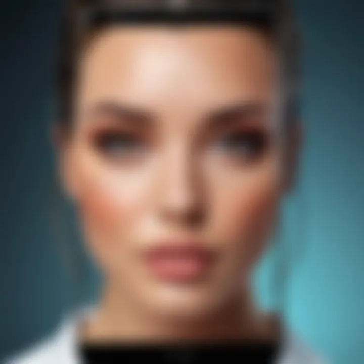 An overview of popular face editing apps displayed on a smartphone screen