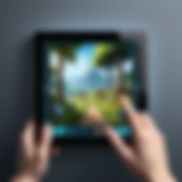 User experiences with iPad games