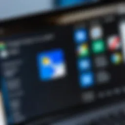 User interface of Google App Store on Windows 10