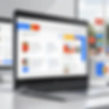 Navigating Google Store Features User navigating through Google Store features