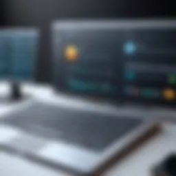 A visual representation of the Linux operating system interface