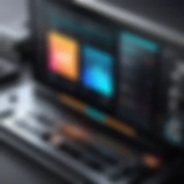Diverse Music Player Interfaces User interface showcasing various music players on PC