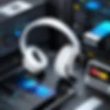 Visual representation of offline listening on digital devices