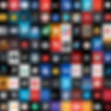 Diverse Streaming Platforms A collage of various streaming service logos