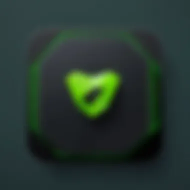 Security settings interface within Airdroid application