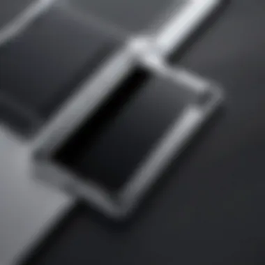 Protective Features of iPad Case Close-up of a protective iPad case with features highlighted