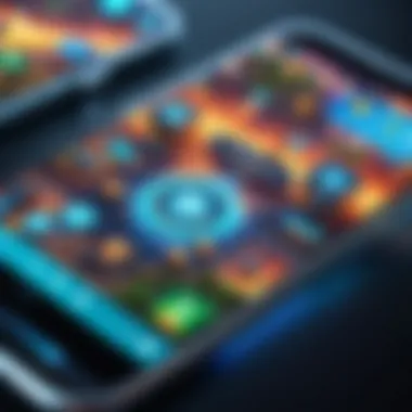 Gameplay of a Popular Mobile Game An engaging screenshot of a popular multiplayer mobile game in action.