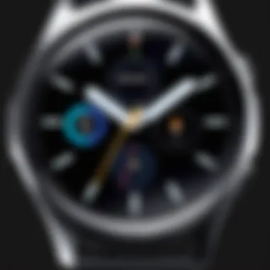 Modern Aesthetics of Samsung Galaxy Watch Sleek and modern design of the Samsung Galaxy Watch