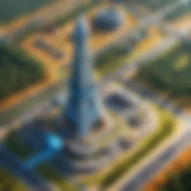 Strategic Tower Placement in Action Dynamic gameplay scene showcasing strategic tower placement