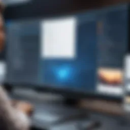 User interface of File Commander showcasing various features