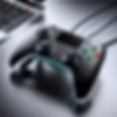 A detailed view of advanced controller technology highlighting features