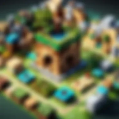 Popular Minecraft Mods Collection An array of popular Minecraft mods displayed in a creative format