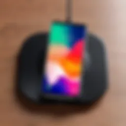 Sleek design of the Samsung Duo Fast Wireless Charger Pad