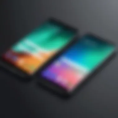 Comparison of Home Screen Layouts Comparison of different Android home screen layouts