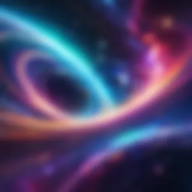 Dynamic wallpapers featuring cosmic and galaxy themes for iPhone.