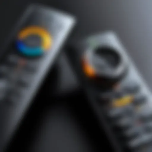 Fire TV remote with volume buttons