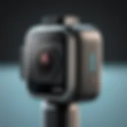 Close-up view of the GoPro Max Stick showcasing its sleek design and materials