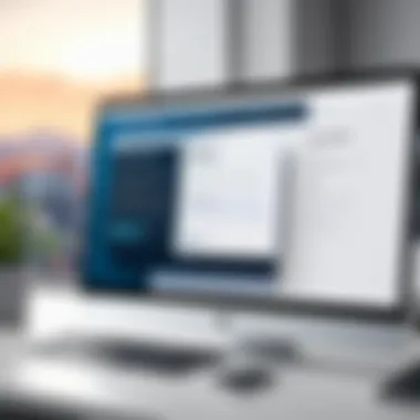 Website Blocking Settings on Computer Visual representation of website blocking settings on a computer