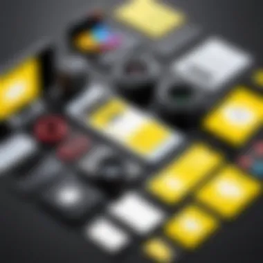 Essential Tools for Lens Creation A toolkit for Snapchat lens creation displaying essential software and resources